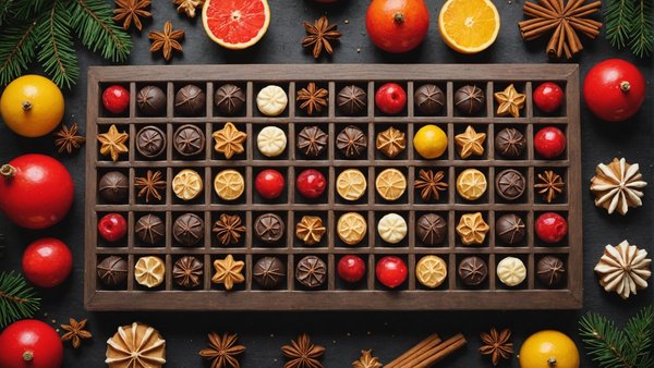 Calendrier de l'avent gourmet: un délice chaque jour